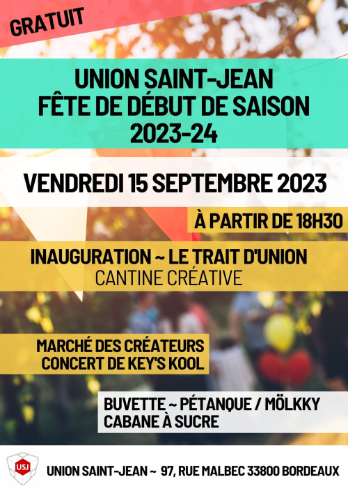 Fête de début de saison 2023-24 à Bordeaux