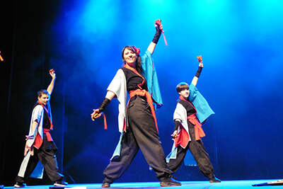 Yosakoi sur scène