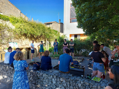 Inauguration composteur collectif