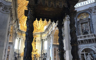 Baldaquin du Bernin Vatican