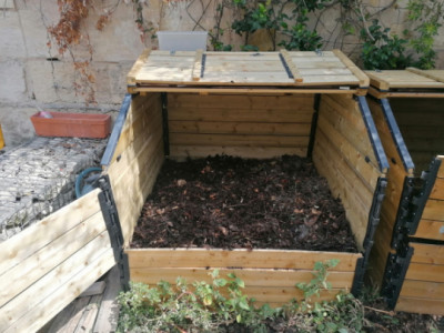 Compost retournement après