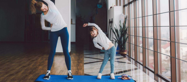 Routine sportive enfant