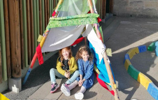 Vacances USJ Fabrication Tipis